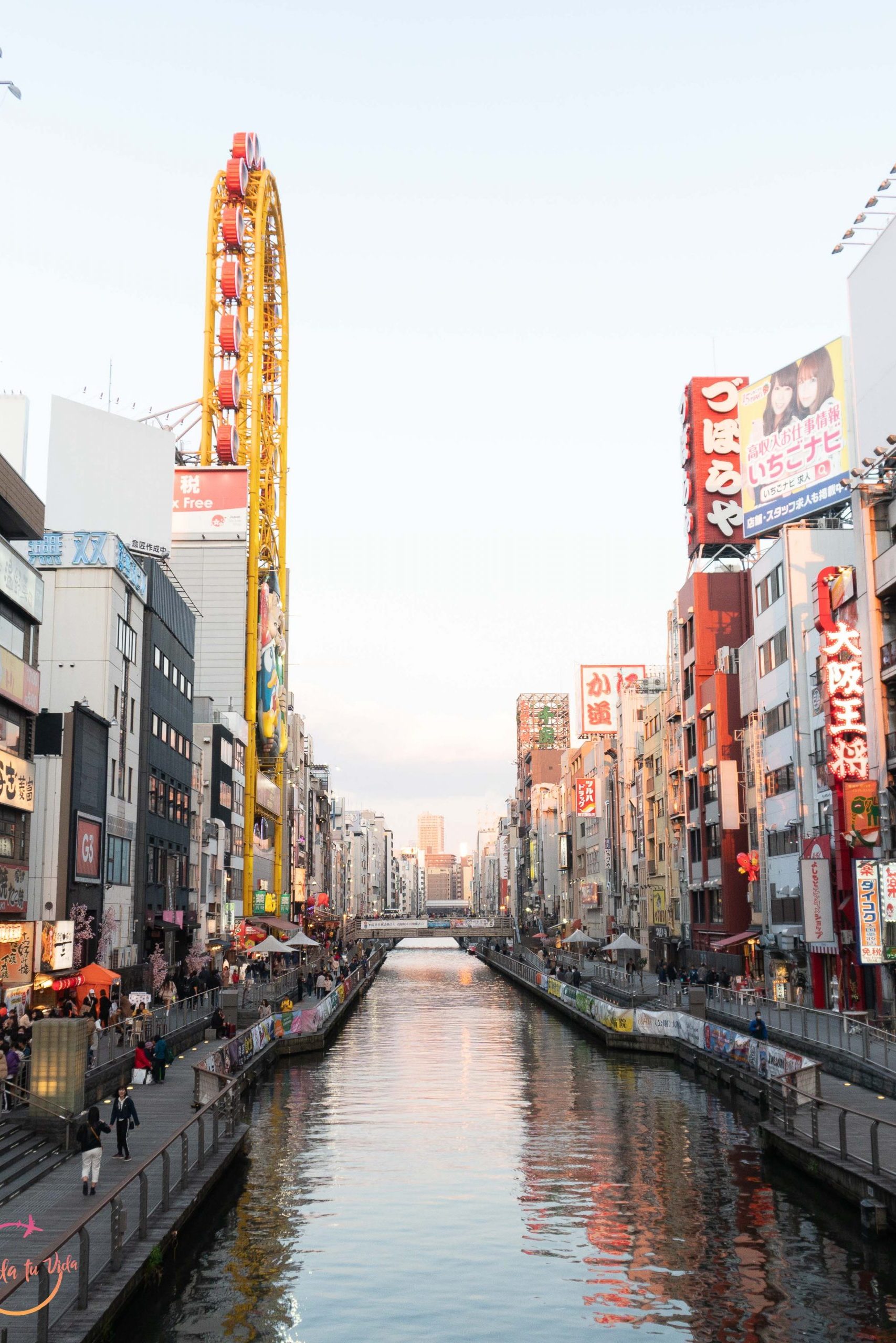 Canal Dotonbori - Osaka, Japon